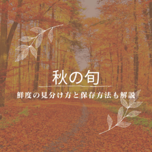 秋の旬　アイキャッチ